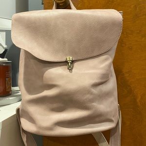 Lavender backpack purse